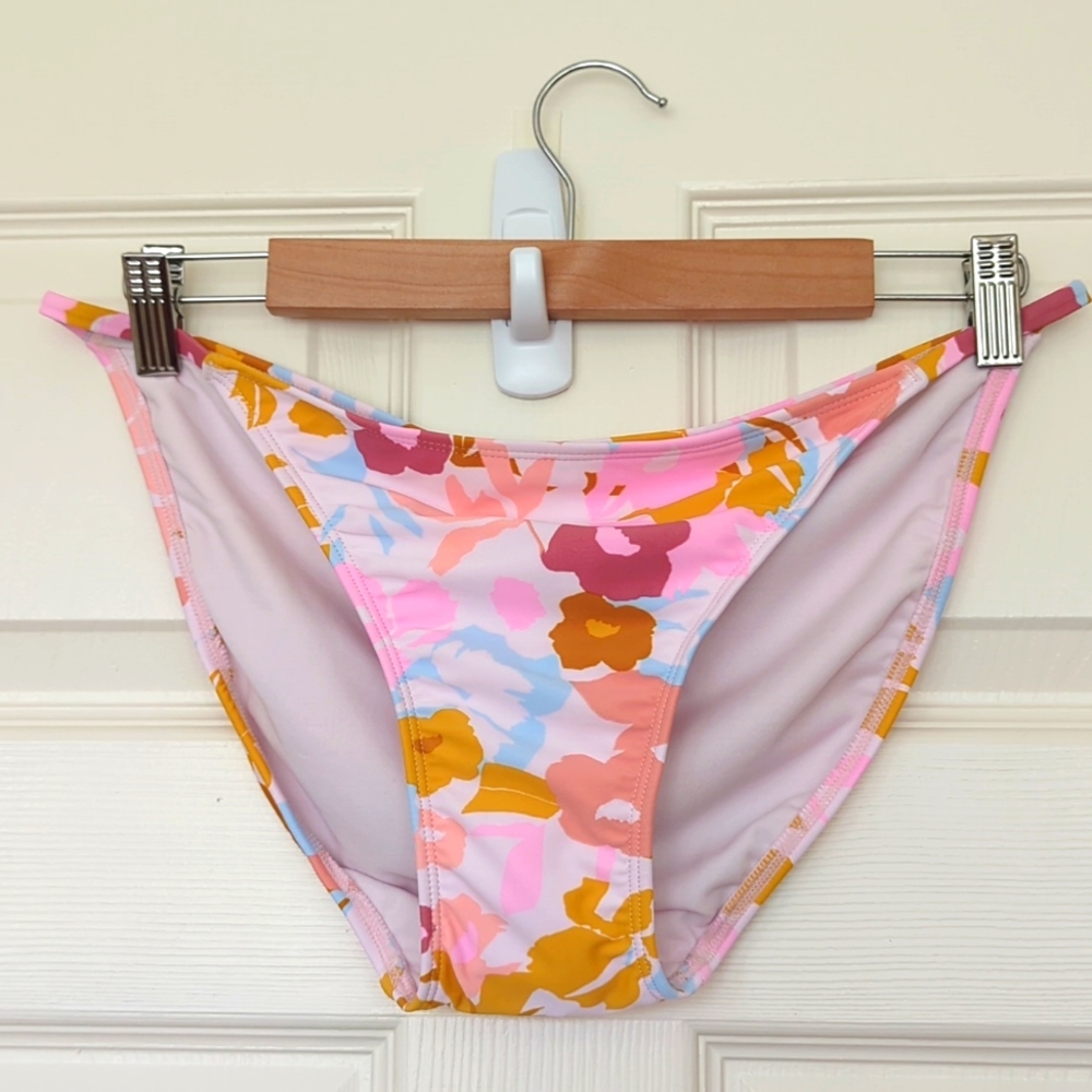 NWT Xhilaration Floral Hipster Style Bikini Bottom Size XL